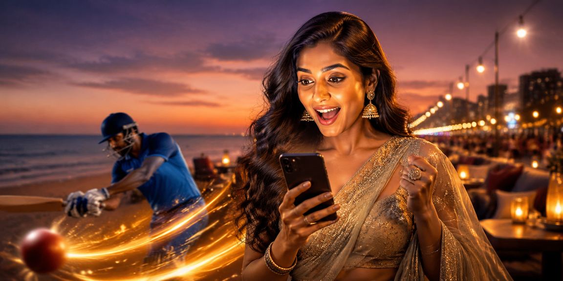 Mobile player placing bets in live casino on a smartphone